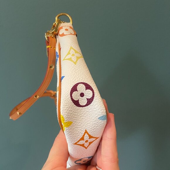 Multi-colored Louis Vuitton Pochette - Like New - Picture 12 of 14